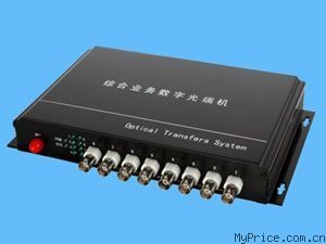 凱邦KB108-8V1D光端機 高效傳輸的工業級解決方案